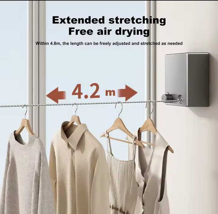 Телескопичен простир за дрехи