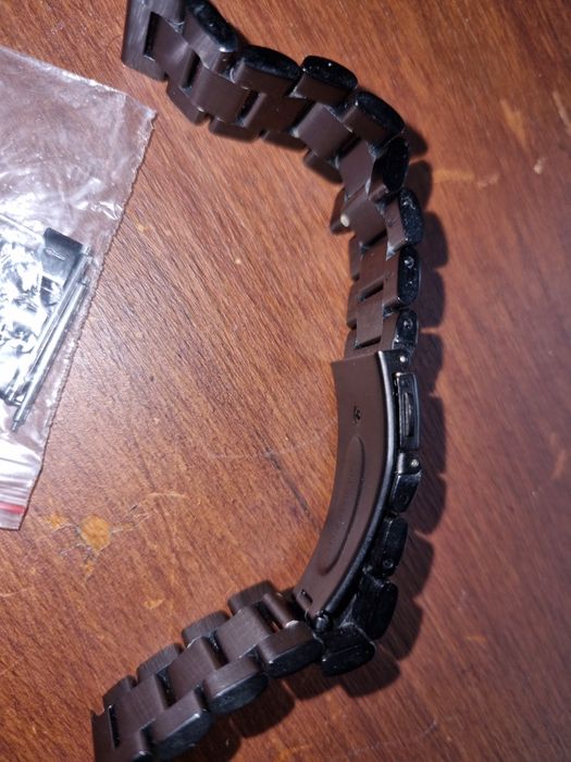 Curea 22 mm, Metallica compatibila smartwatch