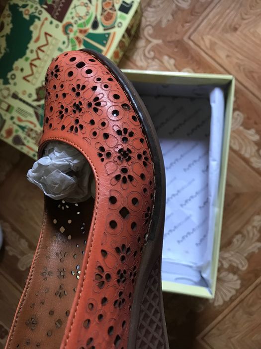 Туфли из натуральной кожи