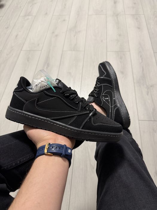 Adidasi Barbati Nike Travis Scott Full Negru!