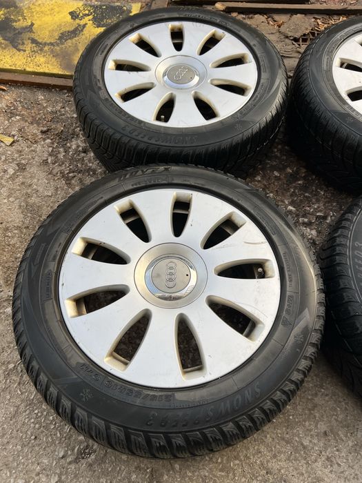 Джанти с гуми 16 5x112 цола за Audi