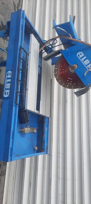 Машина за рязане на Тухли Павета Камък  със350/400мм Диск  Чупещо Рамо