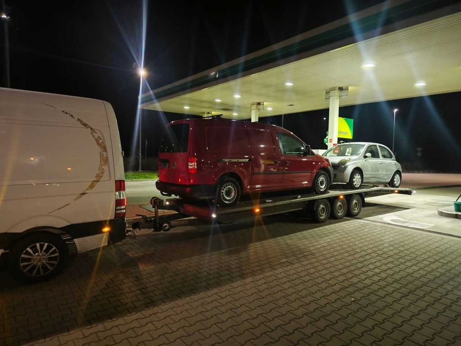 Платформа за две коли под наем Разград