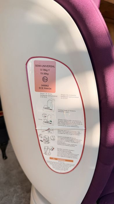 Scaun copii isofix