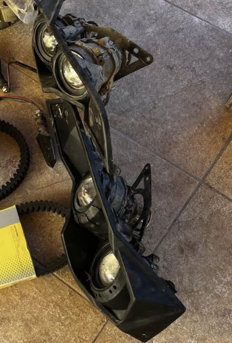 Capac variator, Faruri, braț, overfendere, Ghidon can am renegade g2