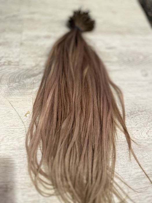 Кератинови кичури 160броя 100% Естествена коса