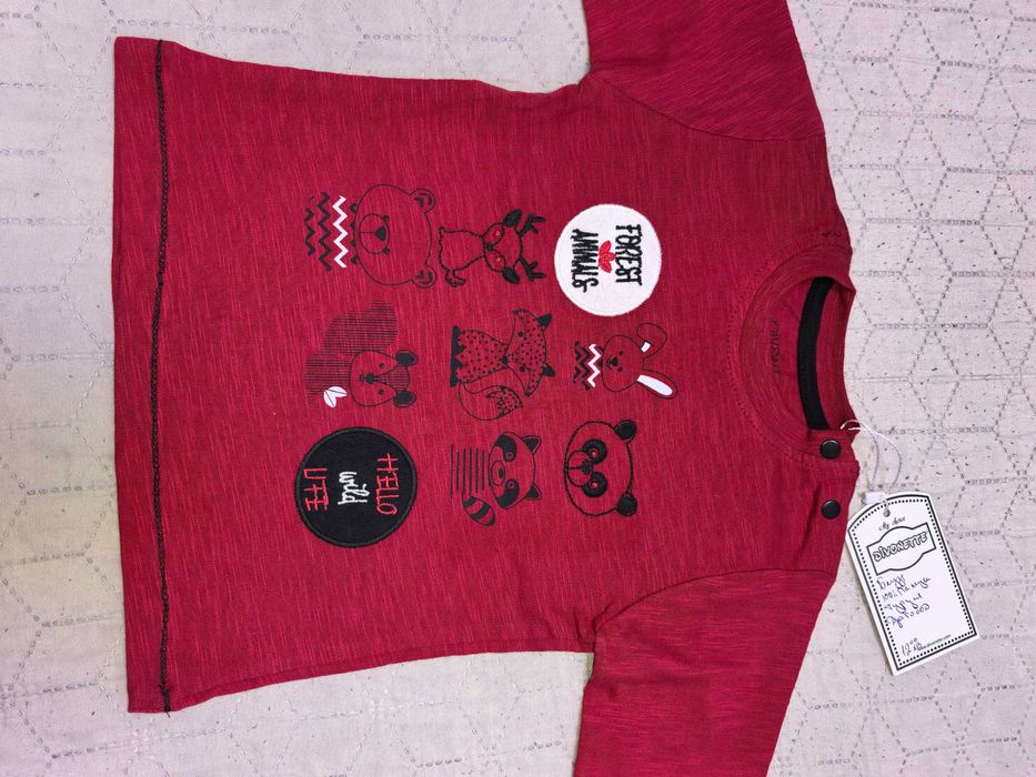 Нова блуза за момче 68