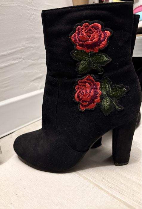 Botine cu toc marimea 37