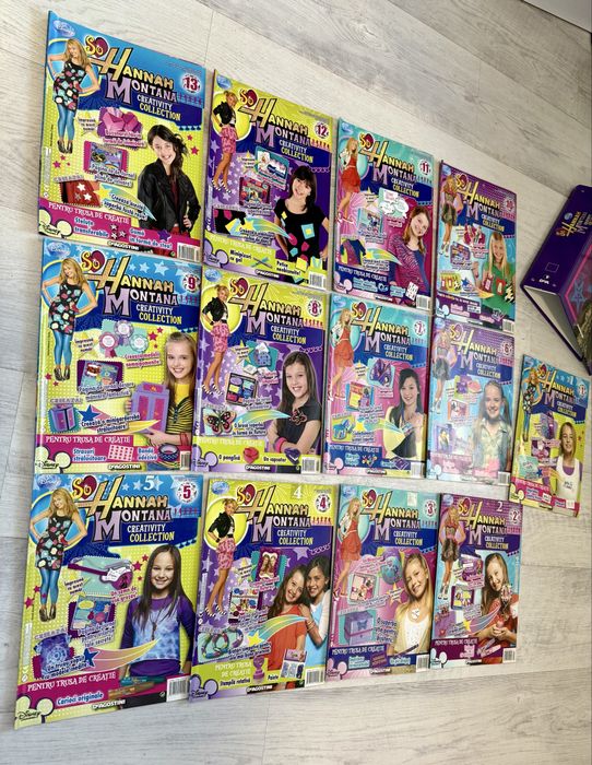 Hannah Montana reviste + biblioraft