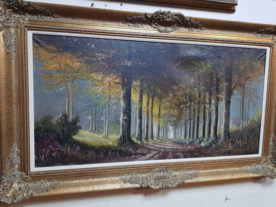 Tablou,pictura in ulei de dimensiuni foarte mari!