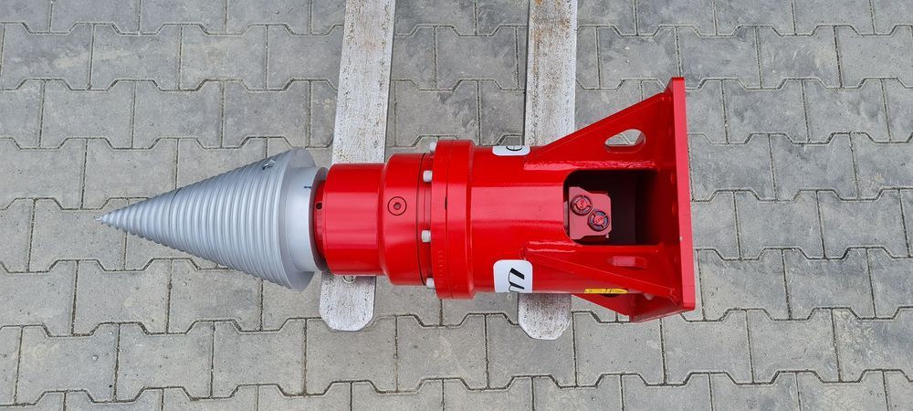 despicător de bușteni conic khs 3500 la excavator