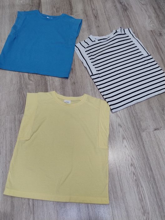 Lot tricouri Zara masura 122 (6-7 ani)