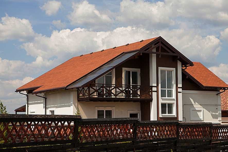 кровля Гибкий черепица Ондулин крыша тегола катепал