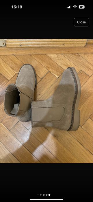 Ghete Zara piele naturala 100% (cizme)