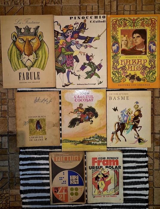 Lot cărți vechi pentru copii perioada comunista
