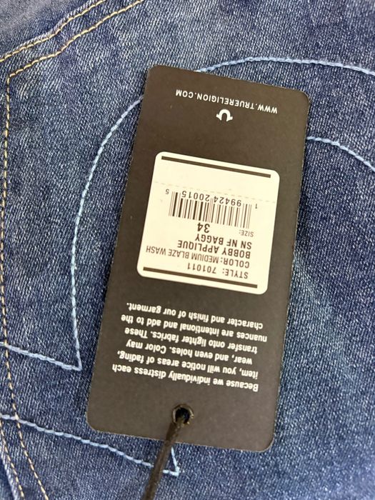 True religion pantaloni Bobby baggy