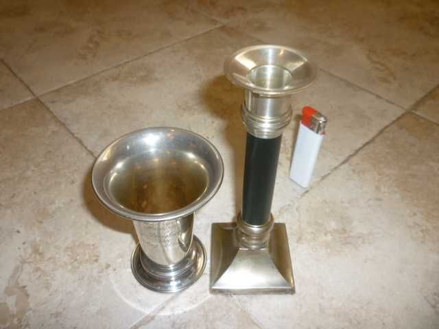 Месингови Чаша Свещник