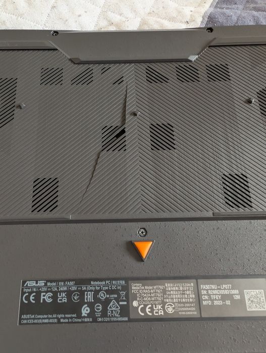 Ноутбук ASUS TUF Gaming A15