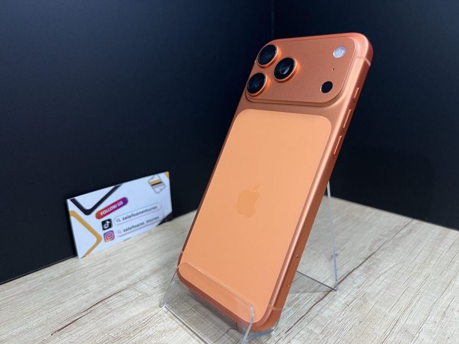 Iphone 17 Pro Max 256Gb Cosmic Orange Second-Hand Ca nou 3 ani garanți