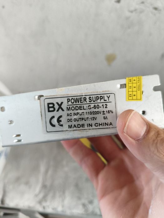 Продам блоки питания 12V (S-350-12 и два S-60-12) под проверку / запча