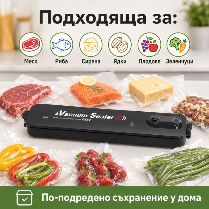 ПРОМО Домашна Вакуум Машина 10,99€