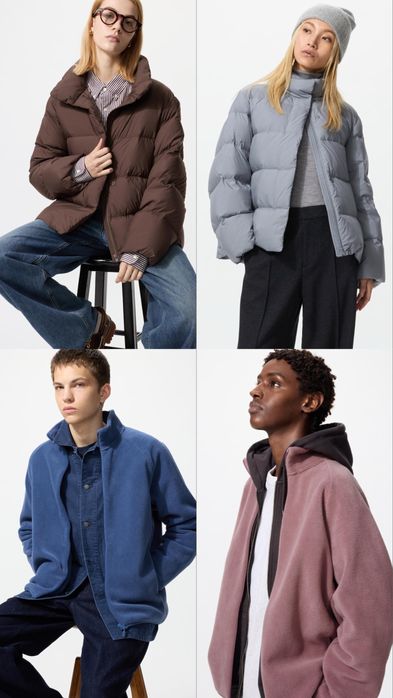 Uniqlo флисовая кофта