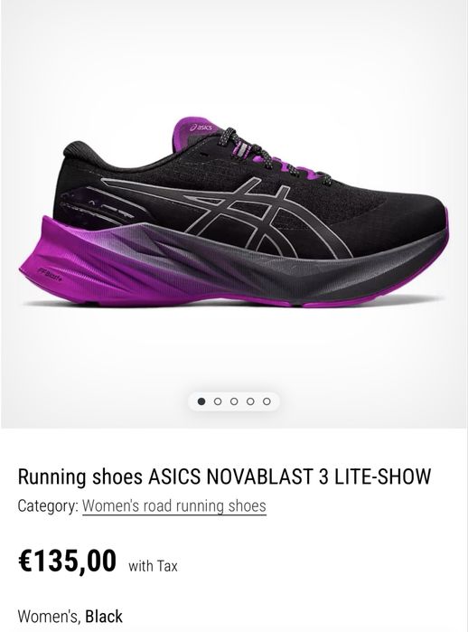 Маратонки ASICS NOVABLAST 3 . Номер 41.5