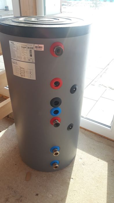 Boiler 200 L cu două serpentine