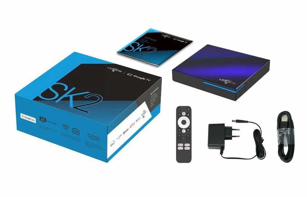 Продам SmartTV приставку Ugoos sk2 4/32gb
