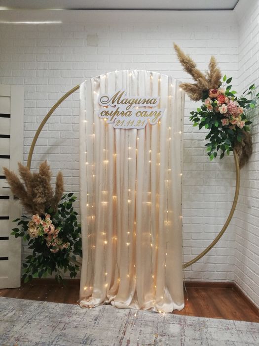 Баннер, фотозона, президиум