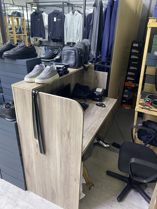 Стеллаж для обуви + ресепшн