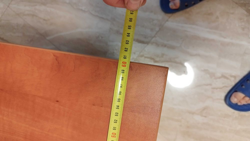 Mаса черна с метални крака  , помощна масичка с два плота 60/60/ 56см