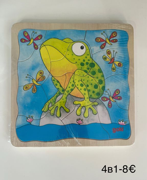 Нови дървени играчки и пъзели