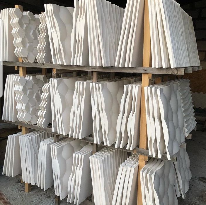 Гипс декор 3д лепнина тяга лепка  декор 3d рамка колонна алебастр tyag