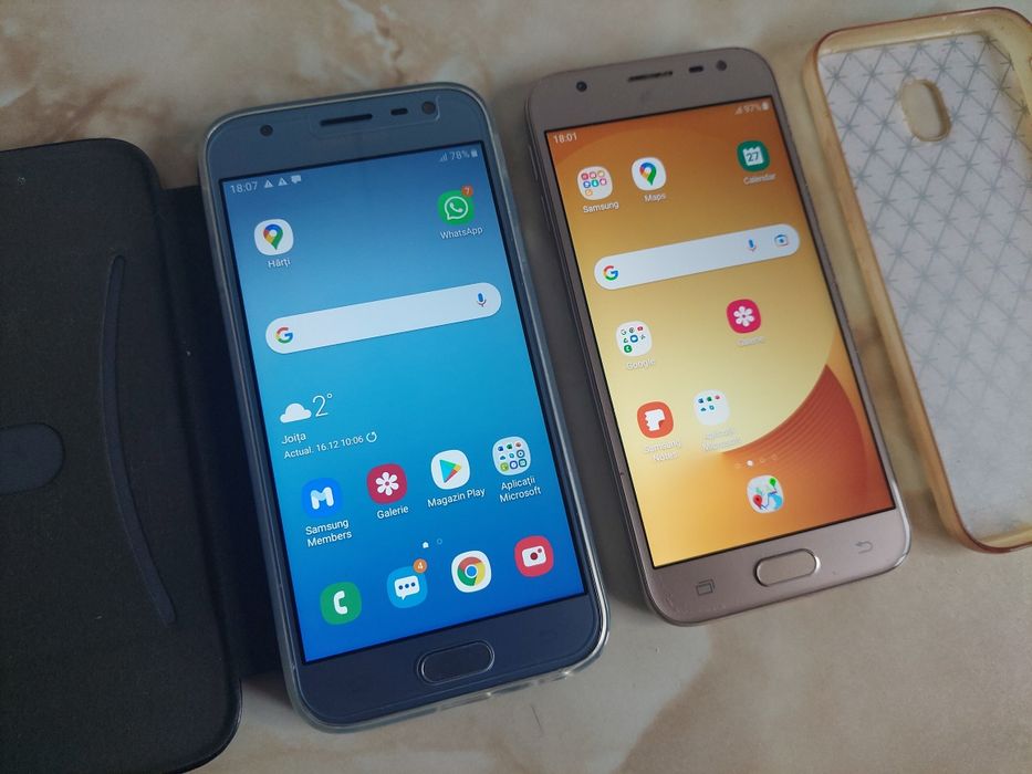 Vând Samsung Galaxy J3 2017 Black Duos [necodat] //poze reale