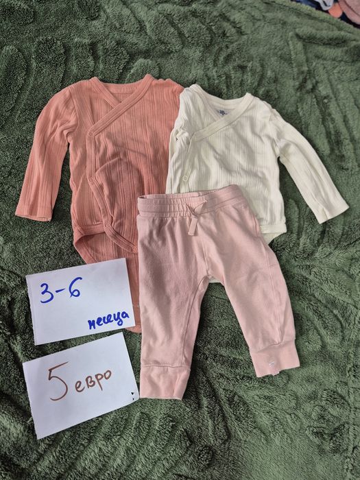 Бебешки запазени дрешки 4-6