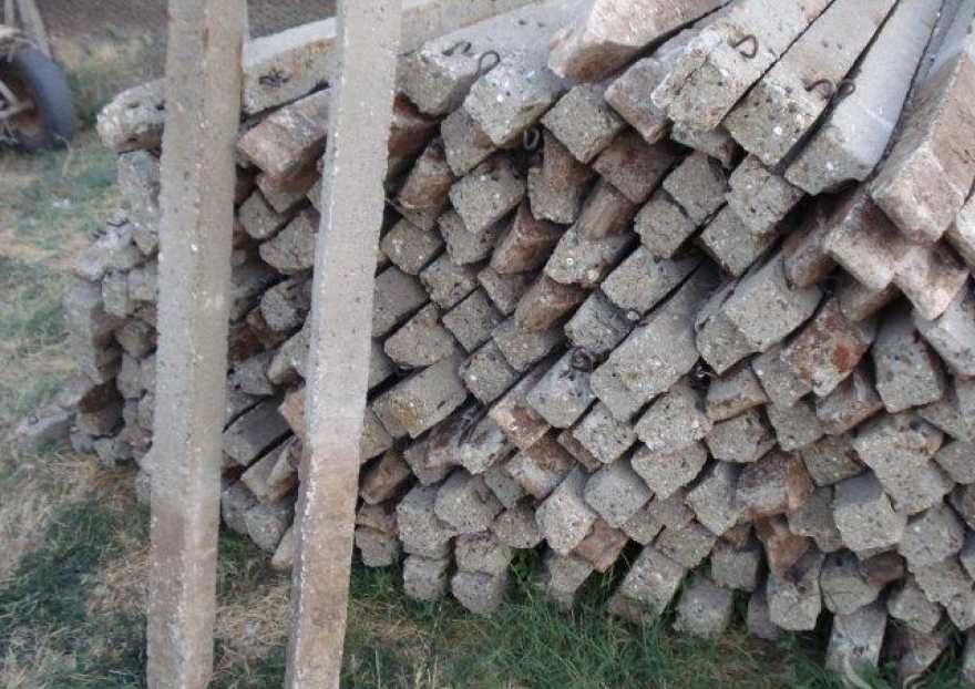 циментови колове 10х10х240 3000+ броя