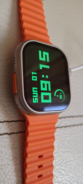Curea alba neagra sau portocalie & smartwatch