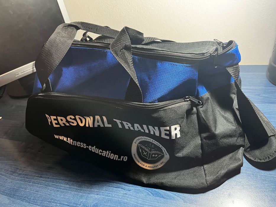 Geanta fitness gym bag personal trainer sacosa sala culturism sport