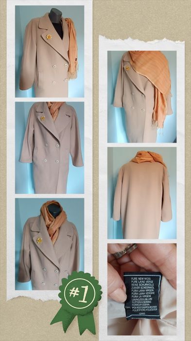 Дизайнерски палта със съдържание на вълна