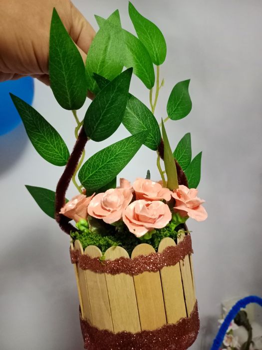 Корзина с цветами