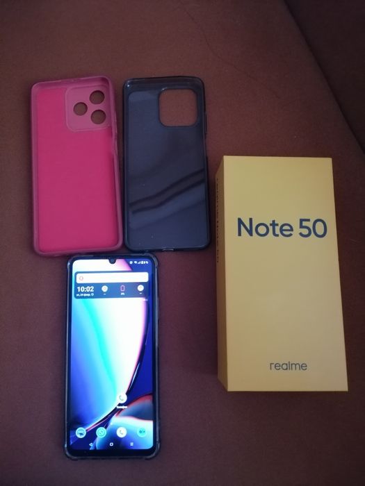 Realme note 50 с коробкой