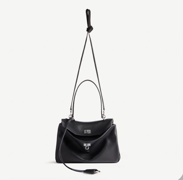Сумка Balenciaga Rodeo Small silver