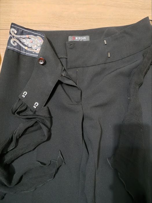Costum de dama negru sacou si pantaloni