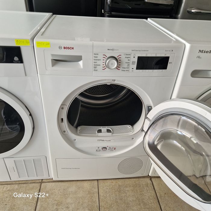 Кондензна сушилня с термопомпа 8кг.А+++ BOSCH Serie8