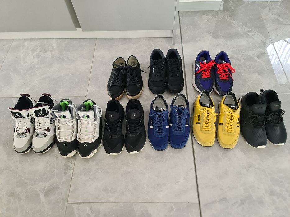 Маркови маратонки различни видове