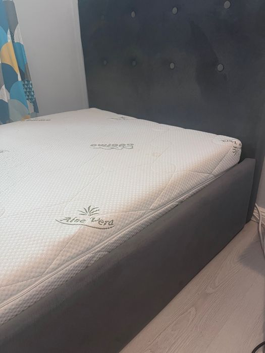 Pat tapițat 200x100 cm