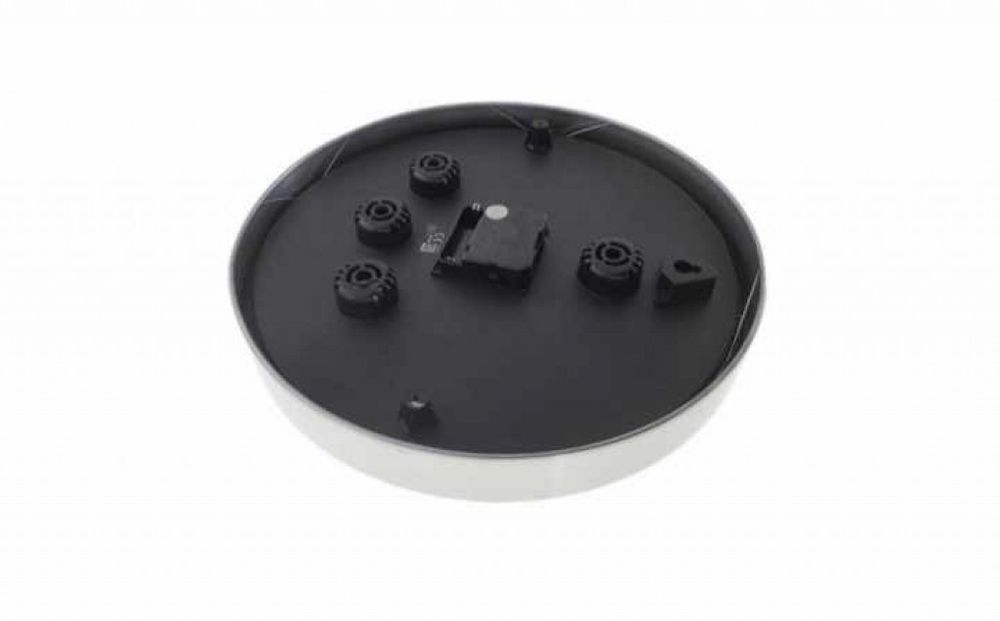 Стенен часовник Washington, 30см., кварц, черен, бял