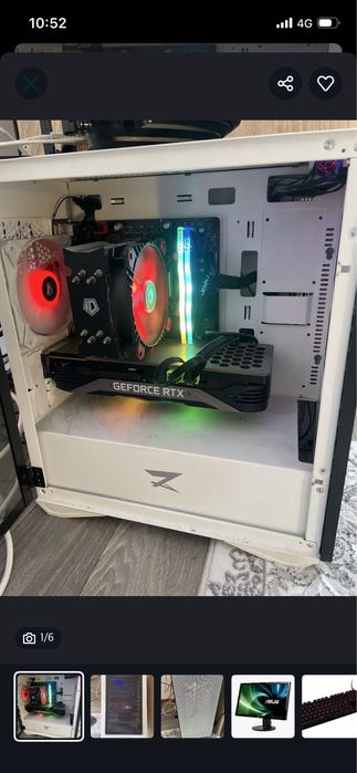 Intel core i5 12400f+16gb 3200mhz+h610m+мышь и клава в подарок