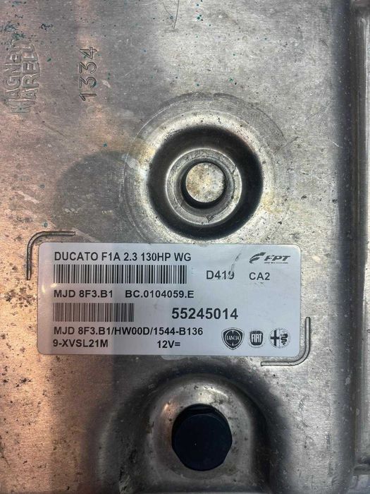 ECU Calculator motor Fiat Ducato 2.3JTD 55245014 MJD 8F3.B1 HW00D
